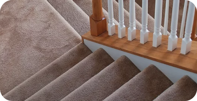 Особенности ковролина для лестниц