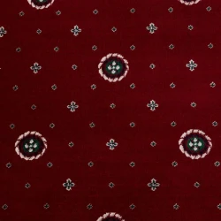 Ковролин Меринос ECO Виктория 02 (кружок) Red